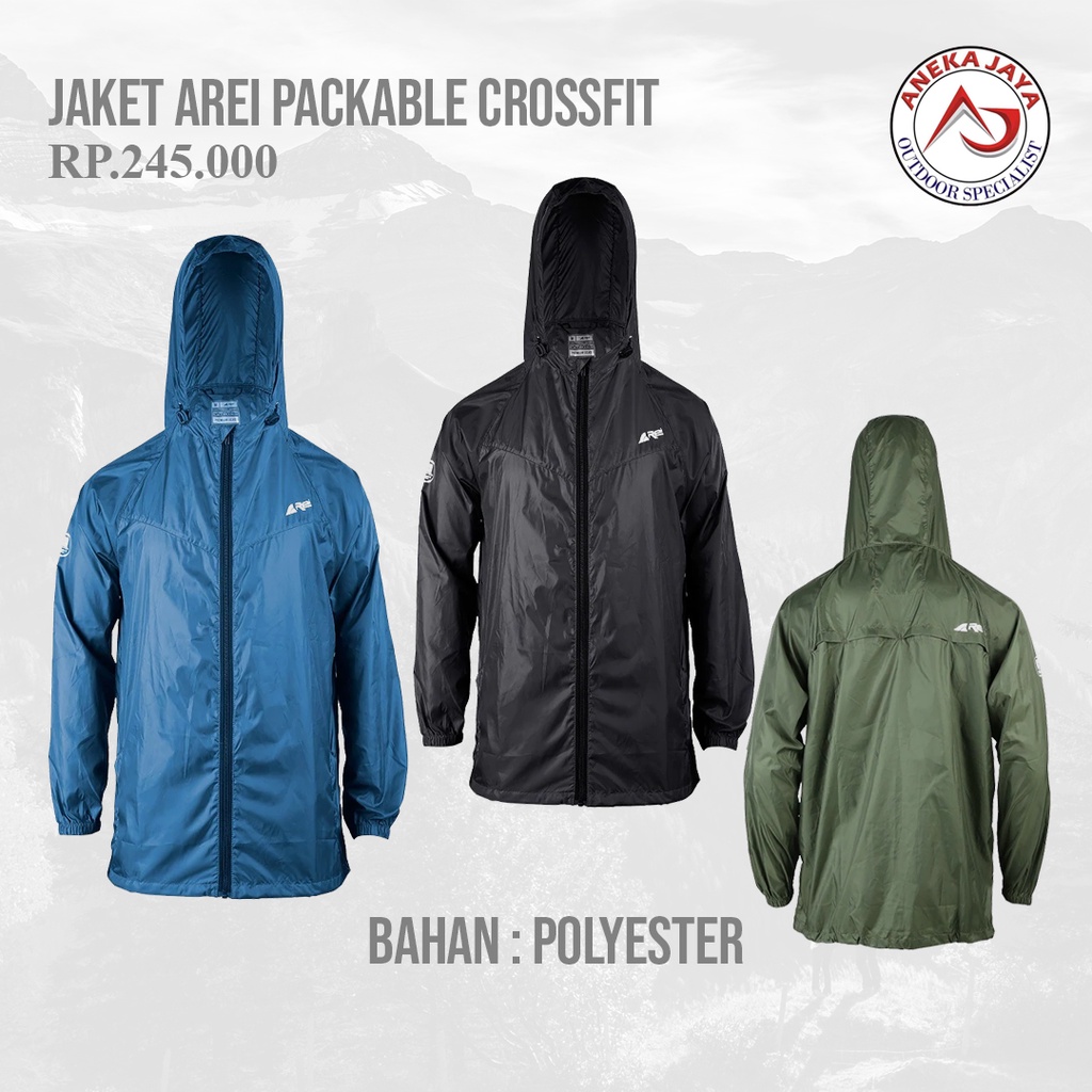 JAKET AREI PACKABLE CROSSFIT REI