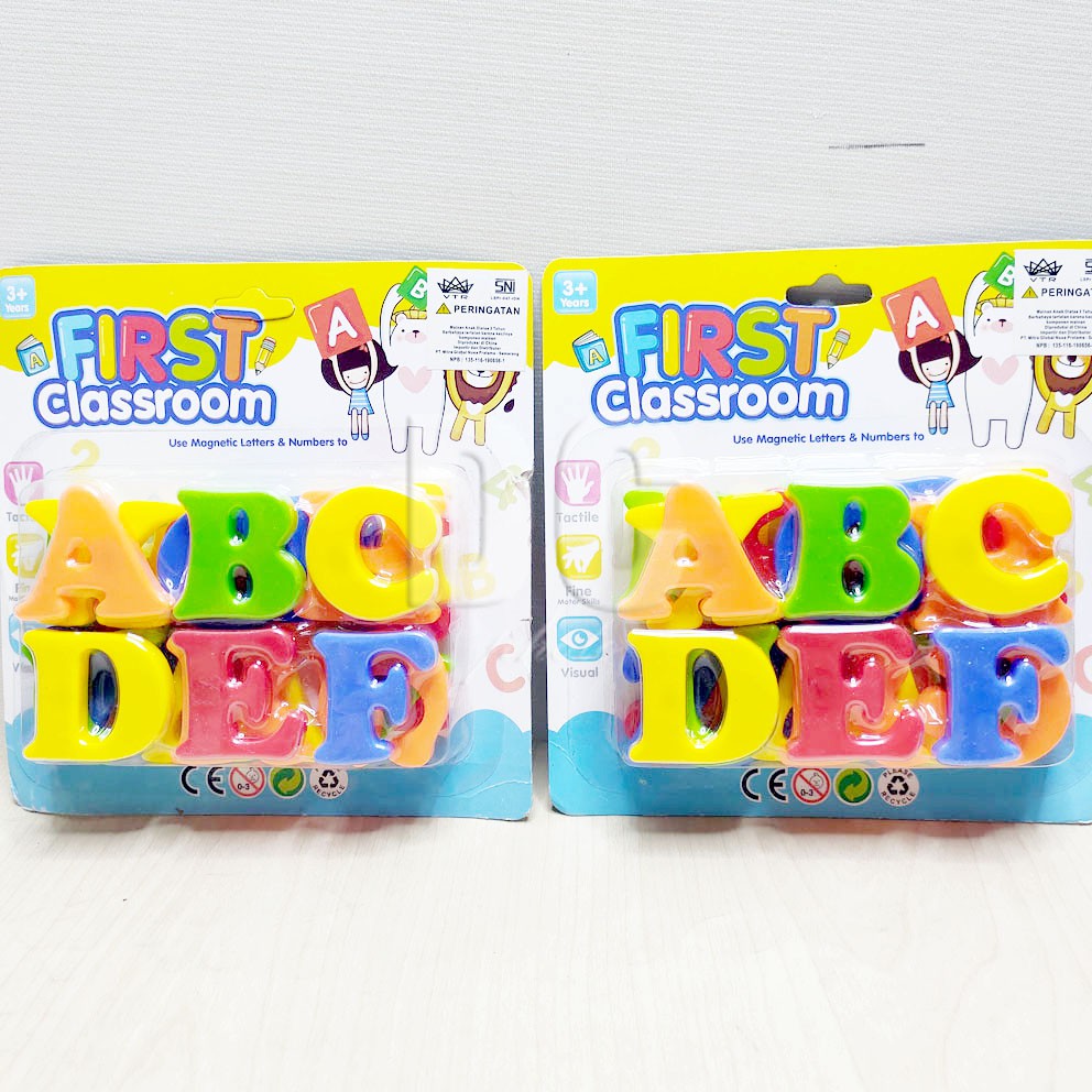 First Classroom ABC 8877-3 Mainan Edukasi Mengenal Huruf Belajar Membaca