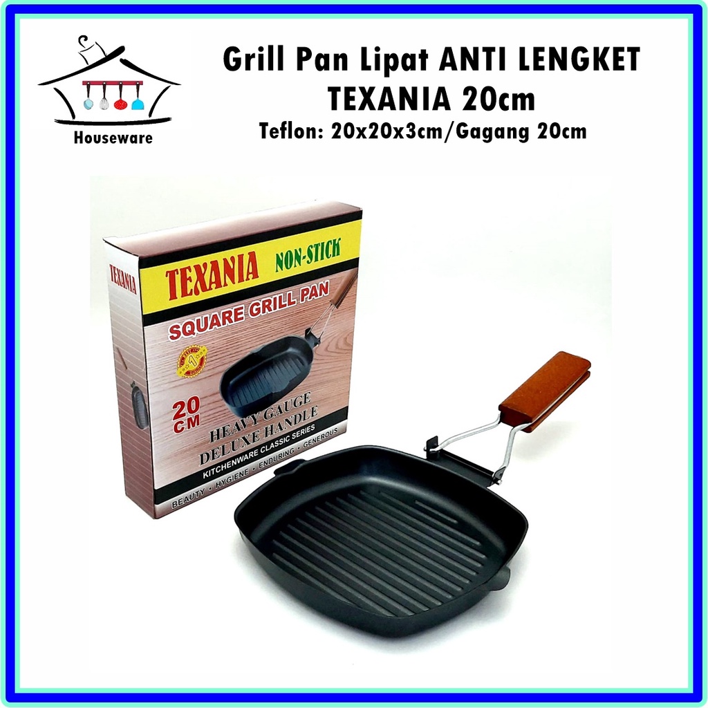 Grill Pan/Wajan Panggang Lipat