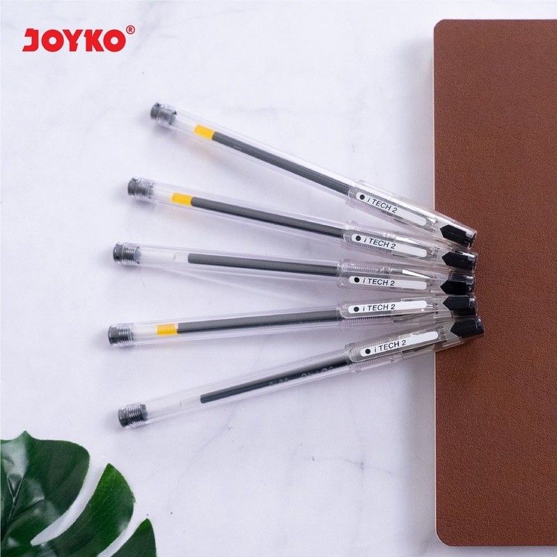 

Pulpen / Bolpen / Bolpoint / Ballpoint Gel Pen Pena Hi-Tech Hitam Joyko GP-266 iTech 2 0.28 mm