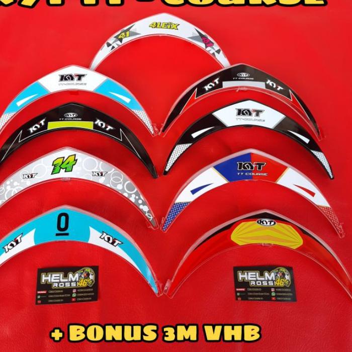 ➮ SPOILER 3D KYT TT COURSE MOTIF - Leopard Jaume Masia Dalla Porta Spanyol Electron Grand Prix Arbol