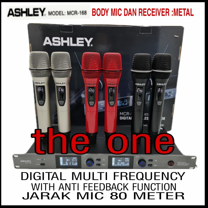 Jual Produk Terbaru Mic Wireless Ashley Mcr Mcr Original