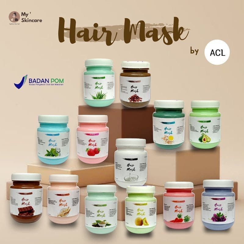 Hair Mask BPOM Masker rambut by ACL Creambath Ala salon/perawatan rambut