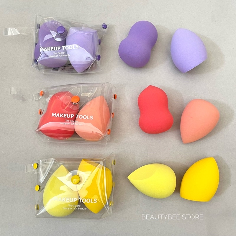 BEAUTY BLENDER / MAKEUP SPONGE COLORFUL LEMBUT PREMIUM F723