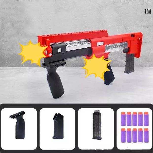 NERF GUN : LYNX Injection Molding Dart Blaster Spring Air Cocking