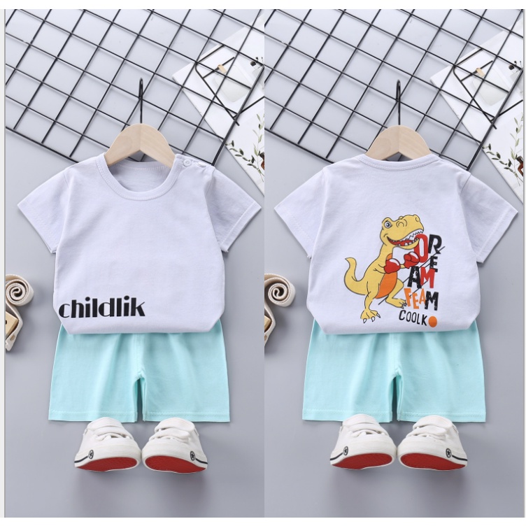 babyfit XHM-1 setelan anak oblong celana pendek import xhm-1027rp