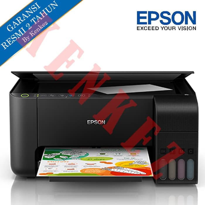 Epson L3150 Printer EcoTank WiFi Multifungsi - Print Scan Copy