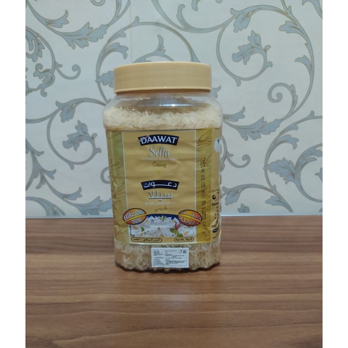 

Beras Basmati Rice Daawat Sella 1121 Creamy 1 Kg