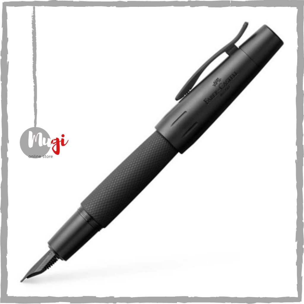 

Faber-Castell E-motion Fountain Pen M pure black