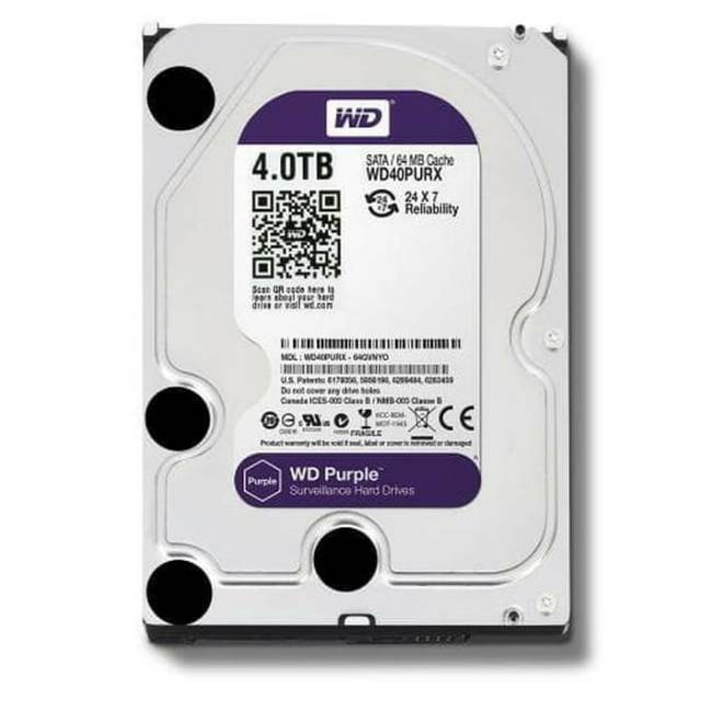 Harddisk 4TB WD Purple