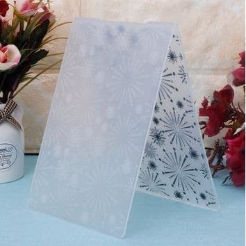 Snowflakes Plastic Embossing Folder #03