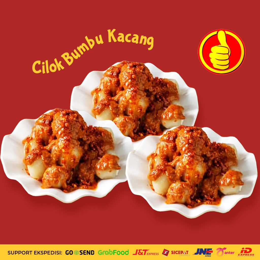 

Cilok Bumbu Kacang Teh Dedew Original 300gr