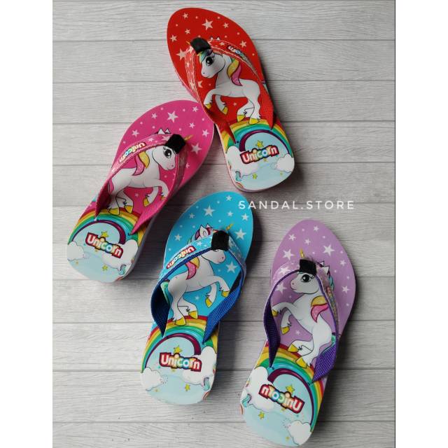 SANDAL KARAKTER ANAK WEDGES UNICORN Shopee Indonesia SANDAL KARAKTER ANAK WEDGES UNICORN Shopee Indonesia