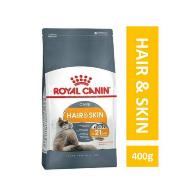 Royal Canin Hair&amp;Skin 400g Makanan Kucing