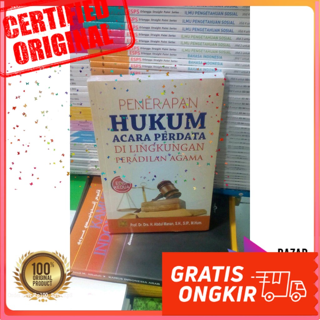 Jual Buku Penerapan Hukum Acara Perdata Di Lingkungan Peradilan Agama ...