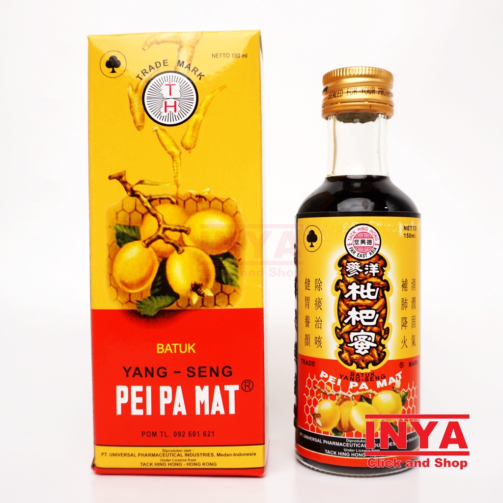 OBAT BATUK YANG SENG PEI PA MAT 150ml