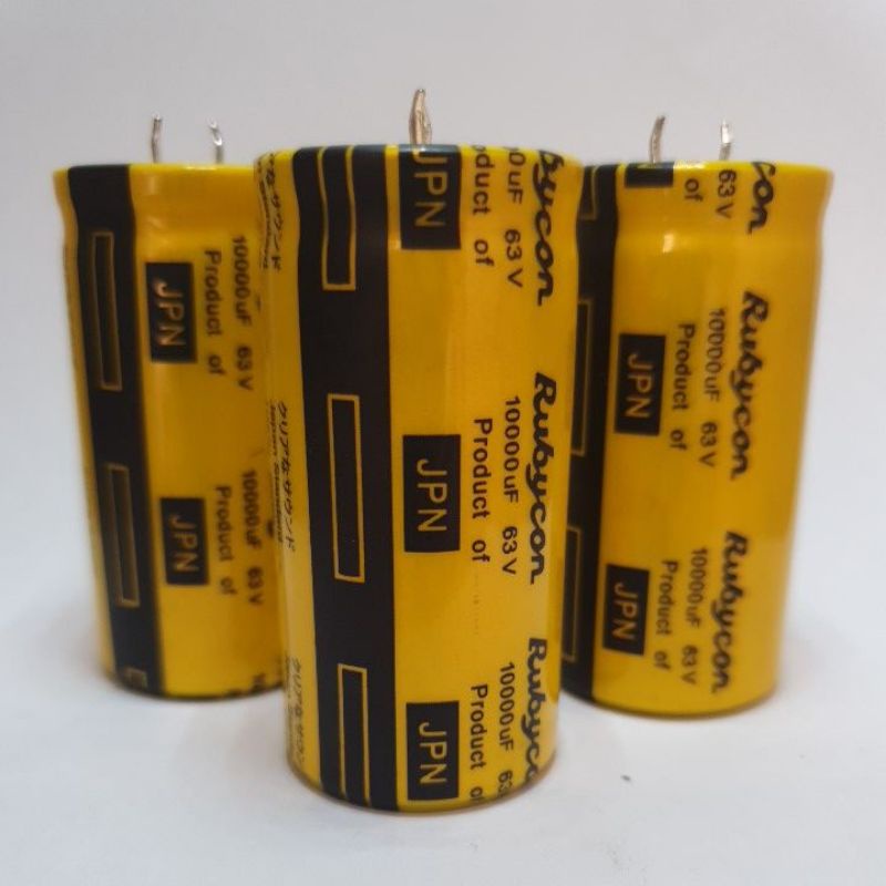 Elco 10000UF/63V Rubycon Yellow