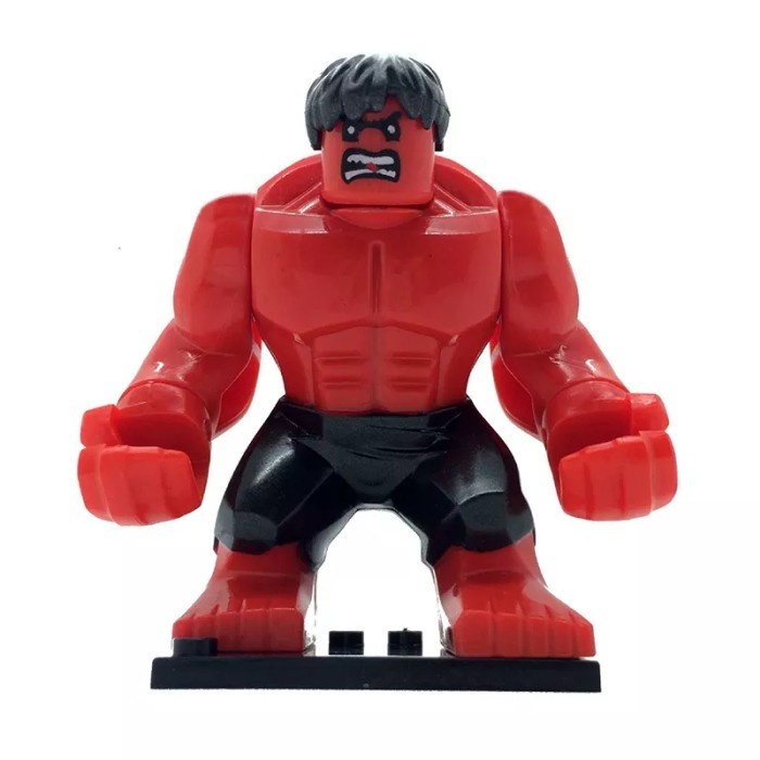 Lego Hulk Minifigure Super Hero Marvel Killer Croc Shark Thor