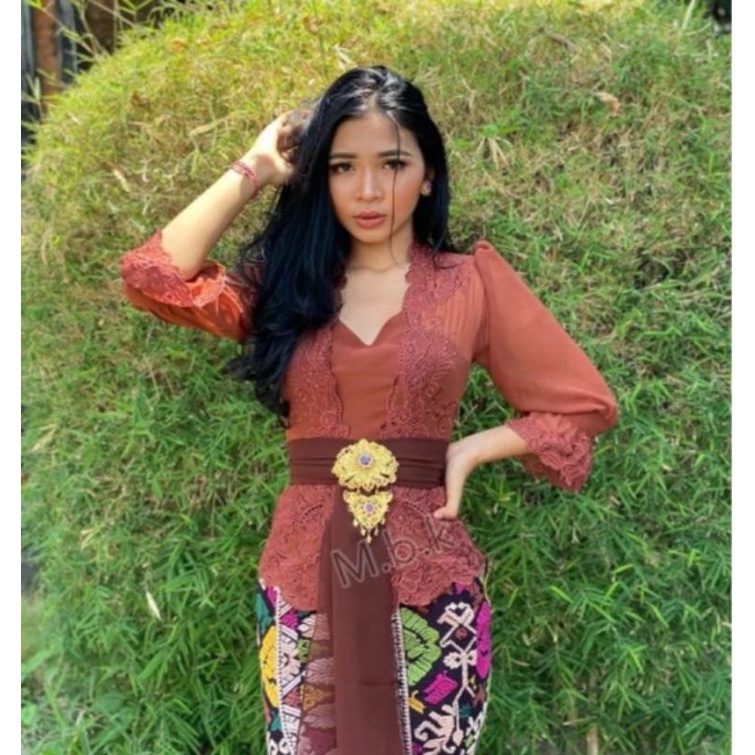 KEBAYA BORDIR MODEL BED LENGAN CENGKIR 7/8 KEBAYA BORDIR MURAH KEBAYA ENCIM