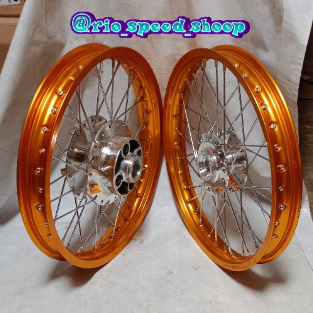 Velg JariJari Megapro New Ring17 Tapak Lebar 160-185