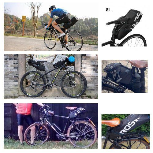 Tas Sepeda Jok Frame Waterproof Bike Bag 8L Roswheel 131414A Htm 111116