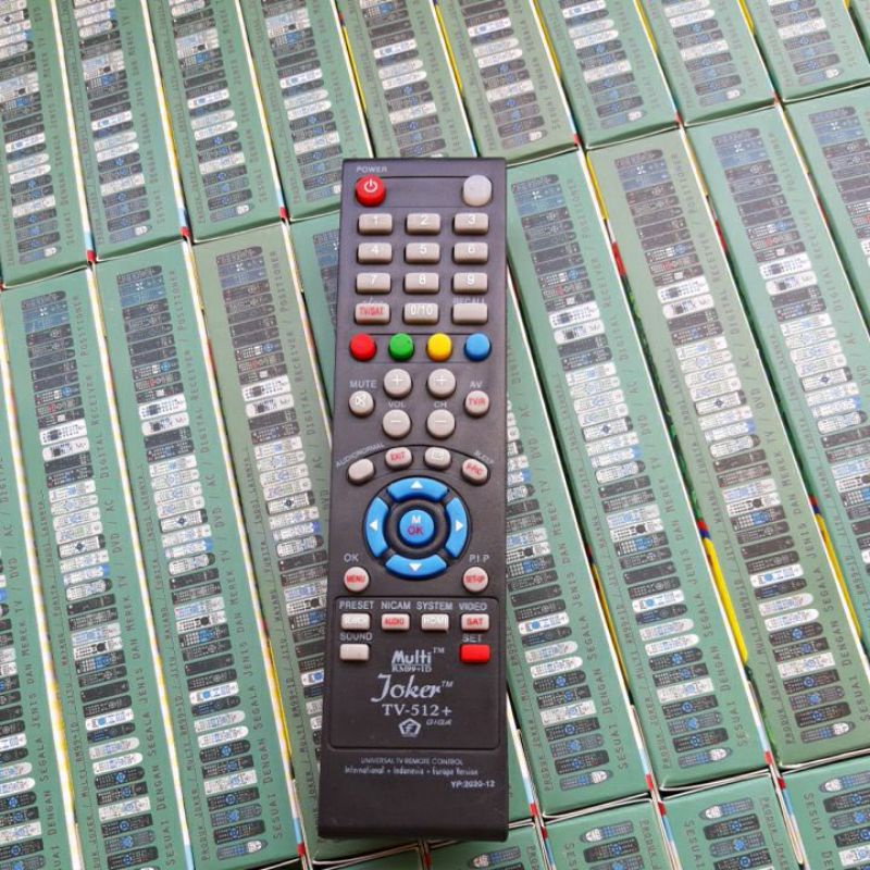 REMOT TV MULTI JOKER REMOTE MULTI TV JOKER TV-512