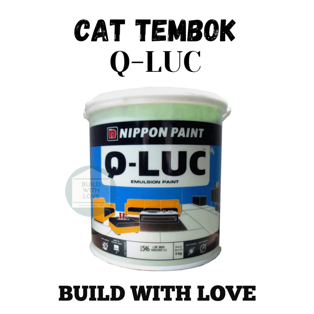 Cat Tembok Q-Luc 18 KG / Pail