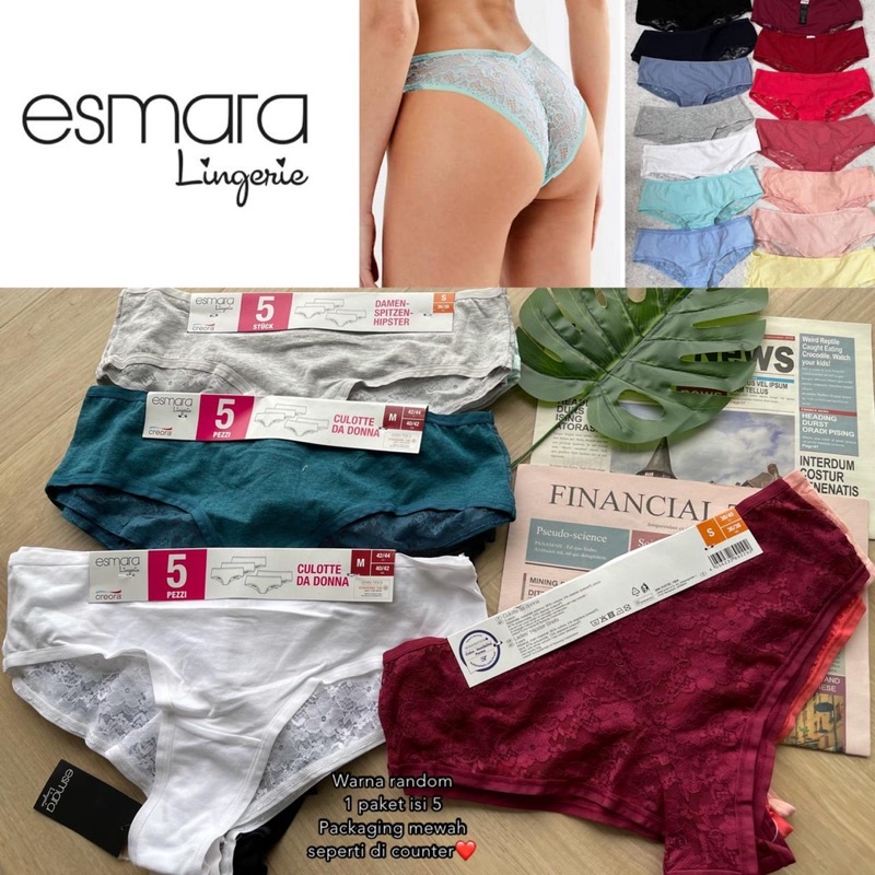 Esmara lace cotton panties