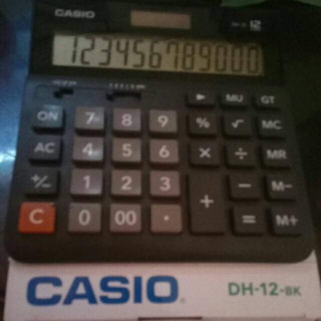 

Kalkulator CASIO 12 DIGIT DH 12