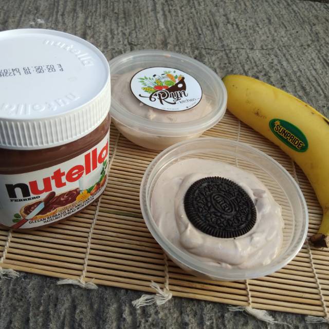 

Royal banana nutella oreo