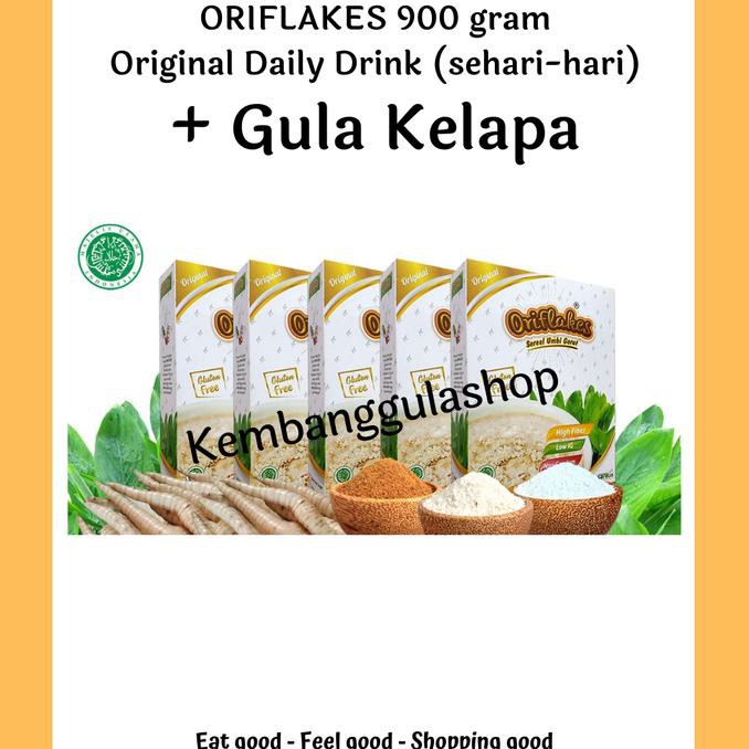 

Ms490 Oriflakes 900 Gram Original Gula Kelapa S5A9