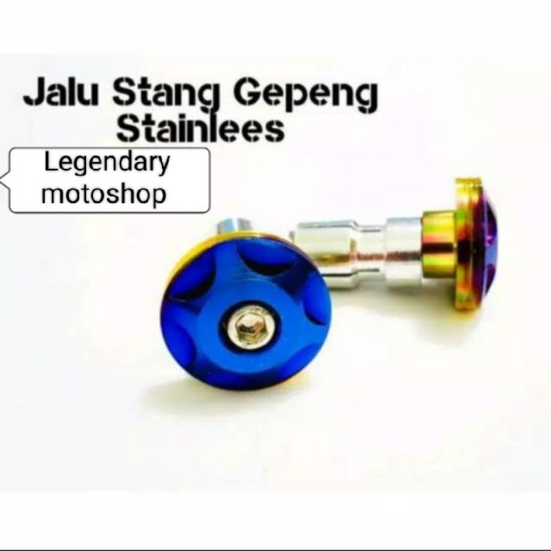 Jalu Stang Gepeng Twotone CNC Universal Thailook BEAT NMAX