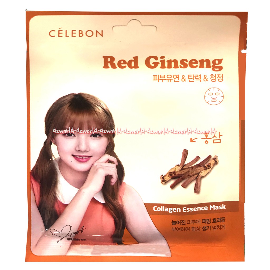 Celebon Collagen Essence Mask Masker Celebon dari Korea Seawed Vitamin