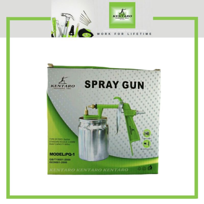 Kentaro Spray Gun PQ 1 / Alat Semprot Cat / Spraygun Tabung Bawah