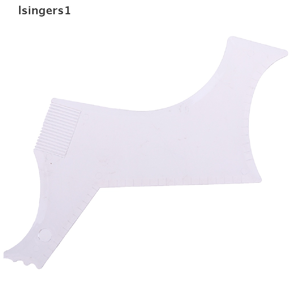 (lsingers1) Sisir Transparan Pembentuk Jenggot Pria