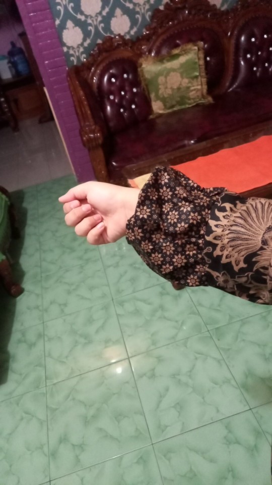 Gamis Batik Sogan Lawasan Manggar, Padi,sekar,cantik,kubis,kipas,daun,gendis,kawung,termurah Cod