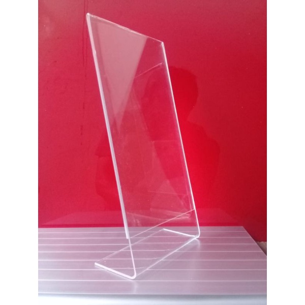 

ACRYLIC TEMPAT BROWSUR MEJA UK 21x11cm