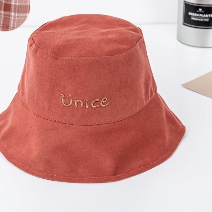 ✦ MAY STAR Topi Wanita Bisa Digunakan Dua Warna Depan Belakang / Topi Pantai / Topi Outdoor MAY S27