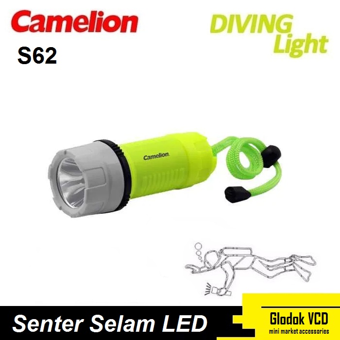 Senter LED Camelion S62 Diving Light