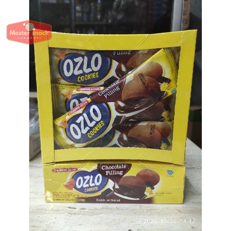 

Ozlo Cookies Chocolate Filling (1 pack isi 10 pcs)