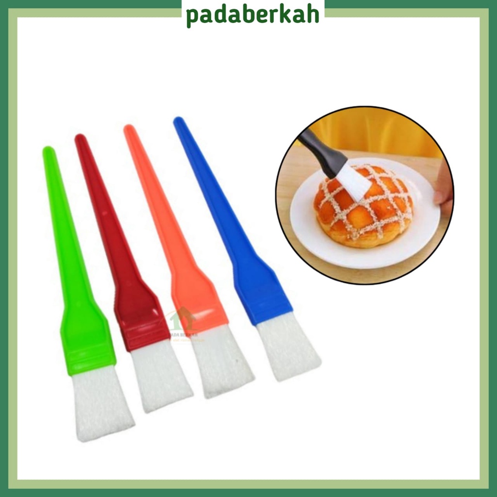 Kuas Kue Kering Plastik Nylon/ Kuas Poles Makanan/ Kuas Roti Kue Mentega/ Kuas Masker Plastik/ Koas 