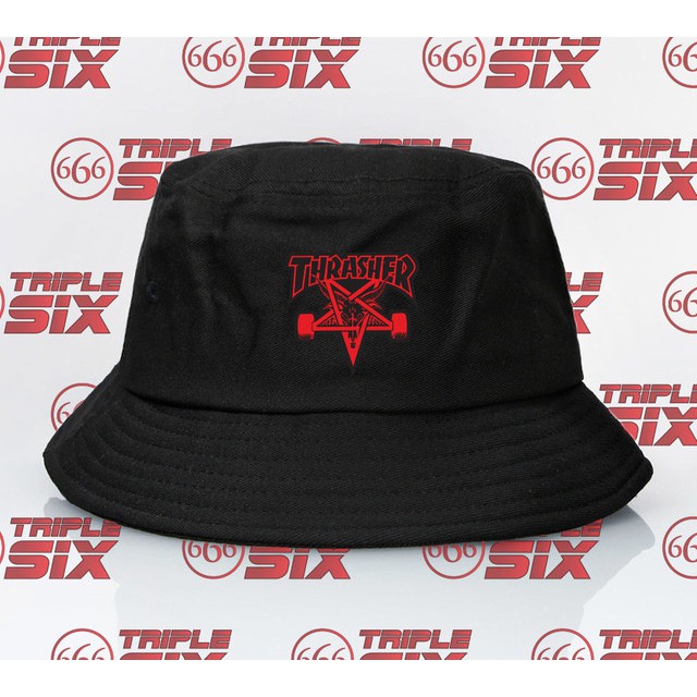 Topi Bucket Trasher Magazine Goat