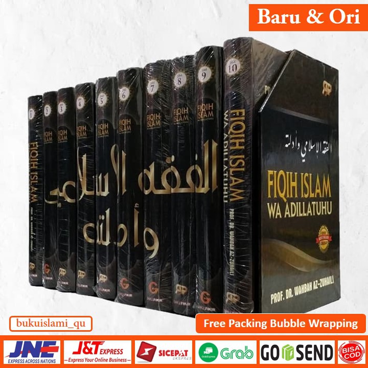 Jual Buku Fiqih Islam Wa Adillatuhu Lengkap 1 Set 10 Jilid Bisa Beli