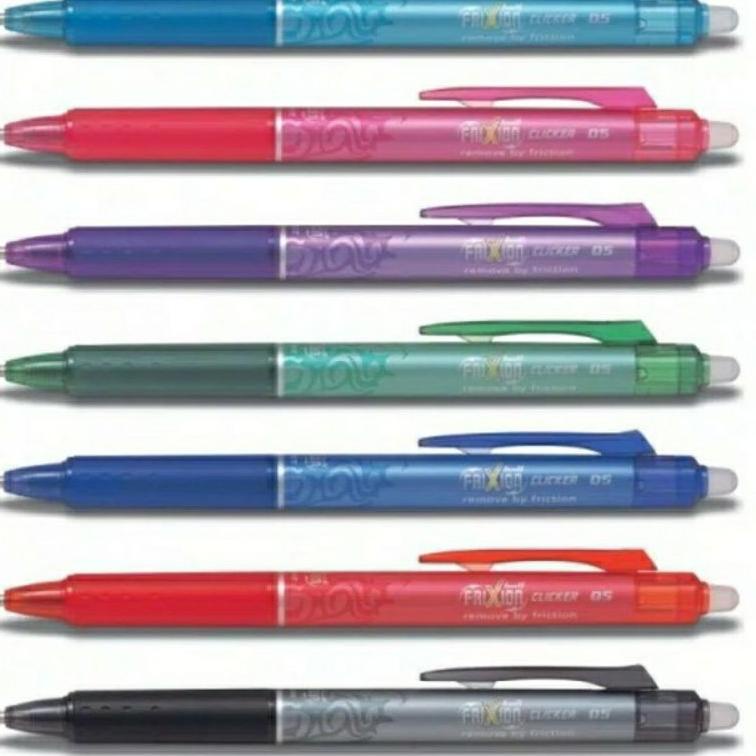 

[KODE PRODUK RWLA73962] { 1Pcs } Pulpen Frixion Clicker Pilot Warna Warni 0.5 & 0.7 BLRT-FR5/7