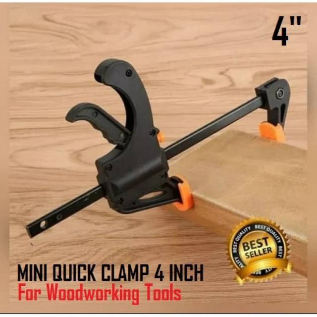 F CLAMP KLEM KAYU KLEM F DIY WOODWORKING ALAT JEPIT KAYU 4 inch