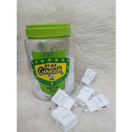 Batok Charger/ Kepala Charger Fast Charging Robot RT-K4