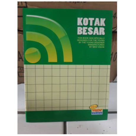 

Buku tulis vision kotak besar ( 1 buku )