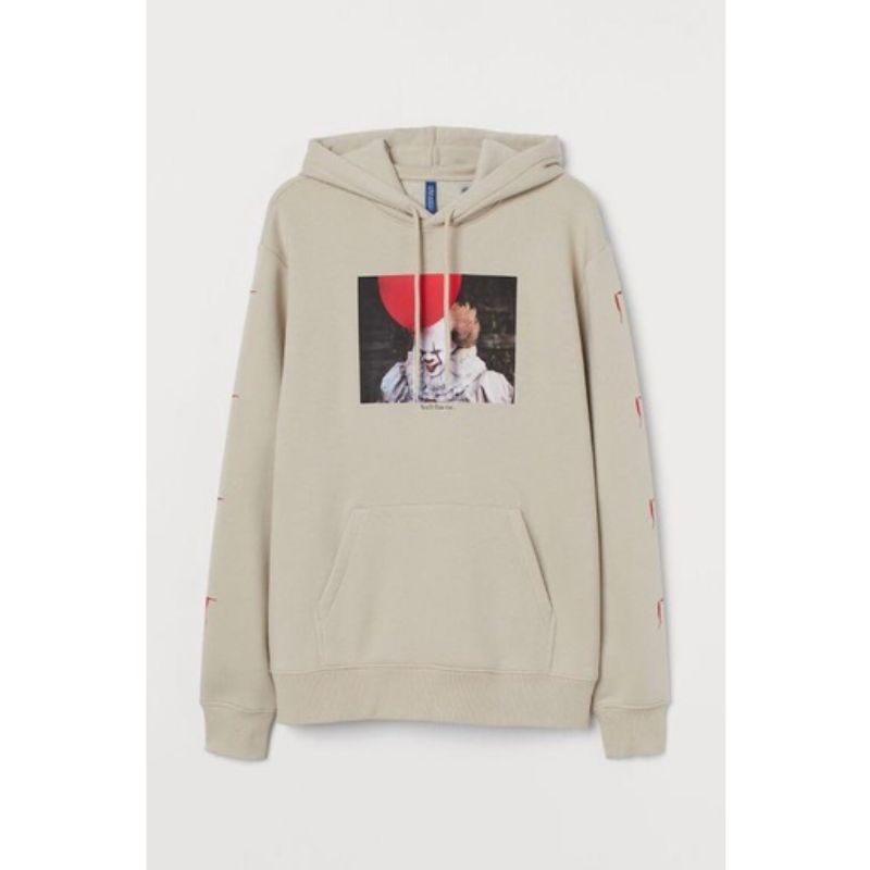 HOODIE HNM IT PENNYWISE CREAM