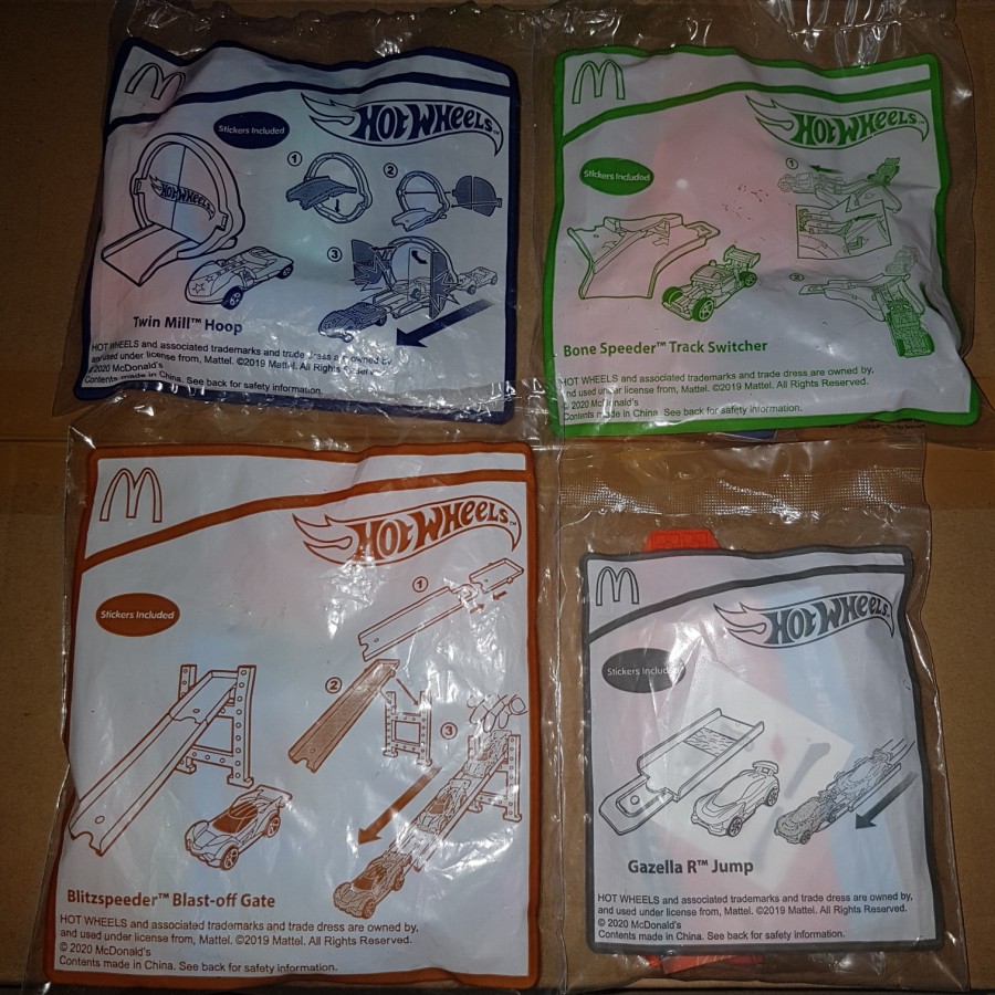 Mainan HAPPY MEAL MCD HAPPYMEAL MC DONALD SERI HOTWHEELS 2020 1 PAKET