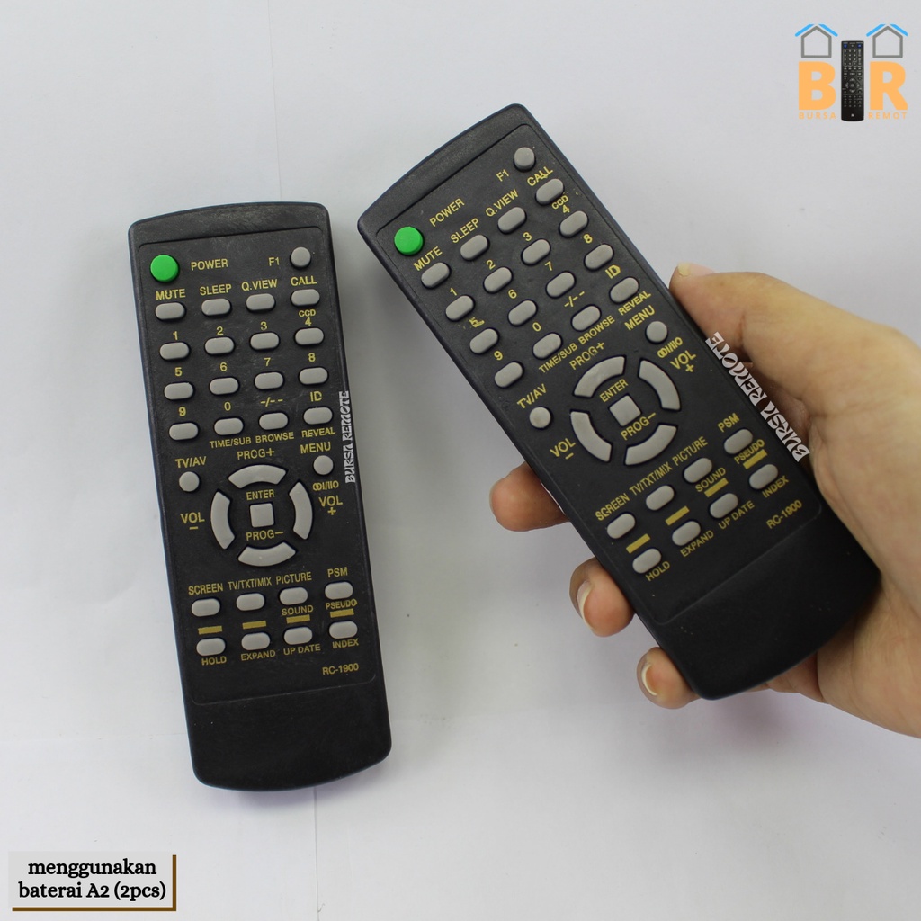 Remote TV TABUNG AKARI TIPE RC-1900 ECER DAN GROSIR